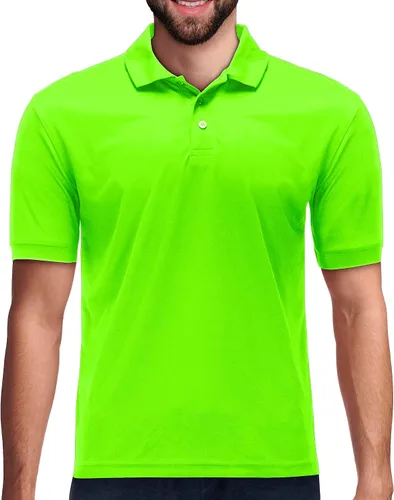 Vista 27 de Premium Wear - Camisetas tipo polo para hombre, con gran absorción de humedad