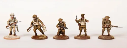 Vista 2 de The Great War - Infantería británica 1916-18 (30 figuras) Figuras de plástico duro de 1.102 in