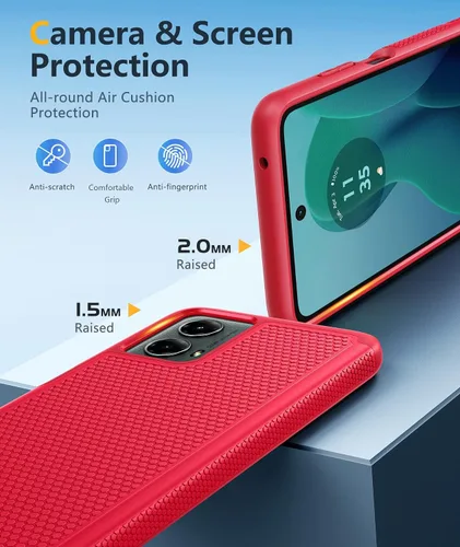 Vista 1005 de FNTCASE Funda para iPhone 17 Pro: Fundas delgadas translúcidas de color azul claro compatibles con MagSafe, protección completa de la cámara
