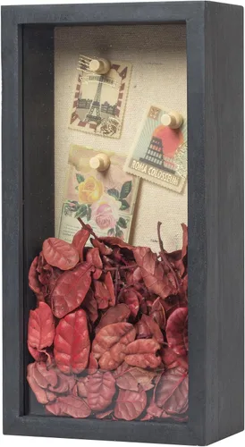 Vista 7 de Marco de Caja de Sombra 5x10 Caja de Exhibición de Caja de Sombra con Fondo de Lino para Premios, Objetos de Colección, Flores, Fotos, Recuerdos