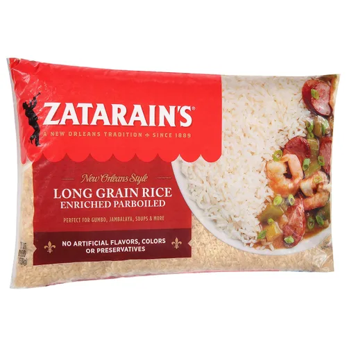 Vista 8 de Zatarain's Arroz de Grano Largo Enriquecido Precocido, 2 lb