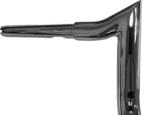 Vista 3 de Dominator Industries Meathook Monkey Bar Ape - Manubrio de 10 pulgadas de alto, cromado de 1 1/4 pulgadas