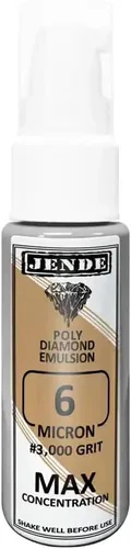 Vista 12 de Jende Emulsión de bloqueo de cuchillo de polidiamante de concentración máxima, 0.10 micras, 0.8 fl oz