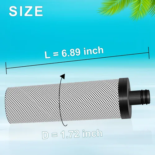 Vista 6 de Water Fiter - Filtro de cabezal de ducha AQUAYOUTH 2.0, sistema de filtro de cabezal de ducha de carbono, elimina metales pesados y cloro