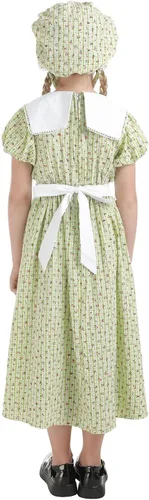 Vista 69 de Nuoqi - Vestidos de pionera para niñas, disfraz colonial