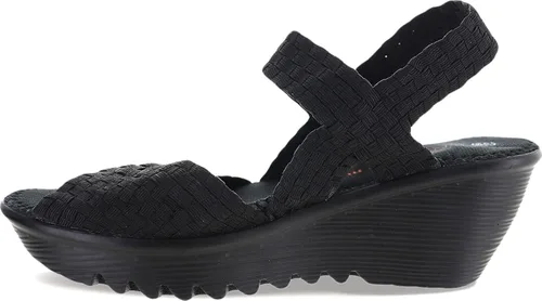 Vista 3 de Bernie Mev Sandalias de fama para mujer, Negro, 9