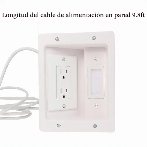 Vista 2 de Kit corrector de cable de pared
