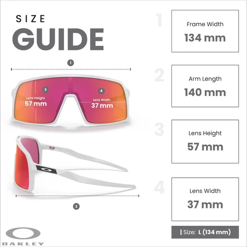 Vista 11 de Oakley Sutro OO9406 / OO9462 - Lentes de sol para hombre, kit de correa de accesorios, bolsa de microfibra