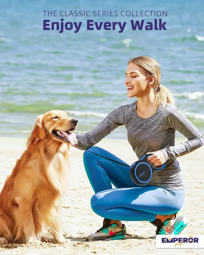 Vista 8 de Emperor Pets BL16S - Correa retráctil de 16 pies para perros pequeños, hasta 44 libras, correa resistente retráctil de 16 pies, correas para perros