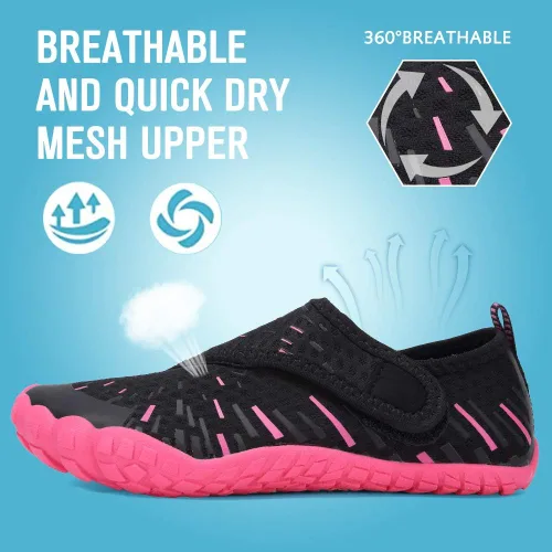 Vista 2 de CIOR Zapatos acuáticos para niños y niñas, zapatos deportivos acuáticos ligeros (niños pequeñosniños grandes)