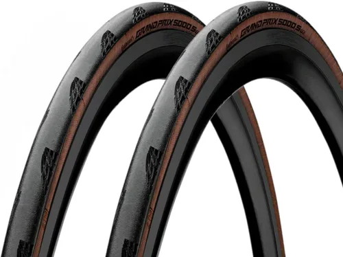 Vista 2 de Continental Grand Prix 5000 S TR - Black/Transparent - Tubeless Road Bike Tire Fast, Light, Durable - BlackChili, Vectran Breaker, LazerGrip