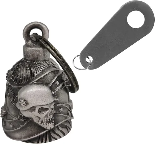 Vista 21 de Campana de motocicleta con colgador para motociclista, campanas de motociclista de buena suerte y accesorios de motocicleta, campana de la suerte