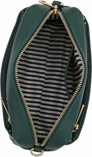 Vista 144 de FashionPuzzle Triple Zip Small Crossbody Bag