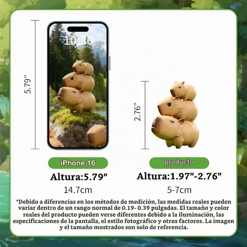 Vista 7 de Forest Capybara - Figuras de caja ciega, diseño aleatorio