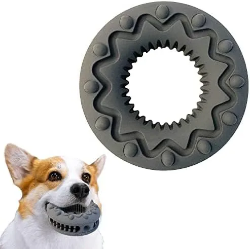 Vista 9 de SIMENA Juguete masticable resistente para perros masticadores agresivos, juguete natural para dentición para razas medianas, juguete masticable