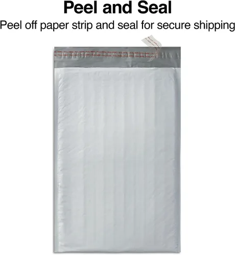 Vista 5 de Staples 3.88" x 6.75" Self-Sealing Bubble Mailer, #000, 25/Carton