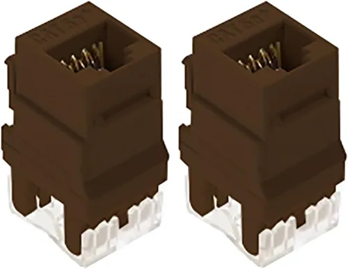 Vista 9 de Legrand - Conector Keystone OnQ RJ45, conector Keystone para Cat 5e, funciona con placas de pared multimedia para garantizar una terminación segura
