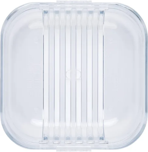 Vista 3 de PackIt Mod Snack Bento Recipiente de almacenamiento de alimentos, verde menta (paquete de 2)