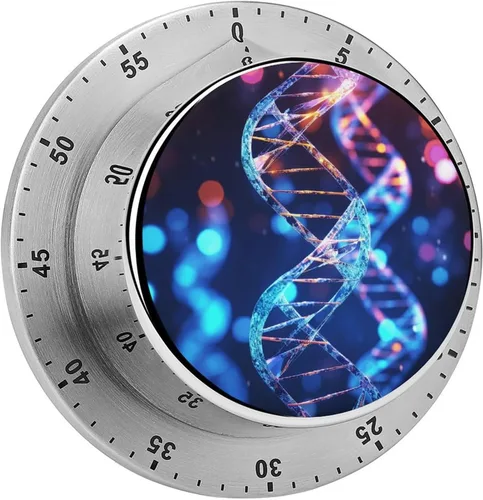 Vista 11 de African Woman Kitchen Timer 60 Minute Visual Wind Up Timer Indoor Mechanical Timers with Magnetic Base Stainless Steel Timers for Home Cooking Time