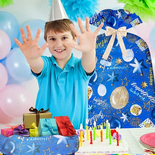 Vista 4 de BWLOIES Bolsas de regalo jumbo extra grandes sobredimensionadas bolsas de regalo gigantes enormes bolsas de regalo grandes XXL bolsa de regalo