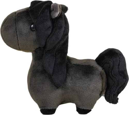 Vista 3 de Bellzi Caballo – Lindo juguete de peluche de 6.75 pulgadas – Suave y adorable regalo de peluche Horsi – Regalo perfecto para todas las edades – Mini