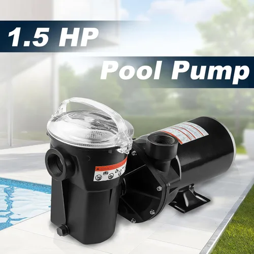 Vista 7 de Bomba de piscina W3SP1580X15 de 1.5 HP, motor de una sola velocidad, 115V 11.2A 3450RPM 60Hz, reemplazo directo para Hayward PowerFlo LX Series