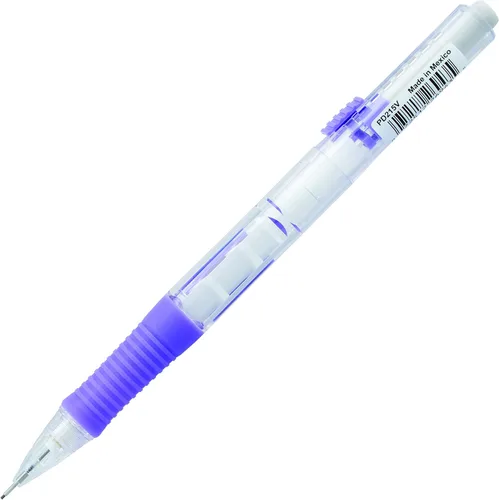 Vista 4 de Pentel QUICK CLICK - Portaminas (0.020 in), barril violeta, caja de 12 lápices (PD215V)