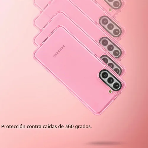 Vista 6 de SteepLab Funda de barrera para Samsung Galaxy S21 (pantalla de 6.2 pulgadas), funda absorbente de impactos con protección completa contra caídas