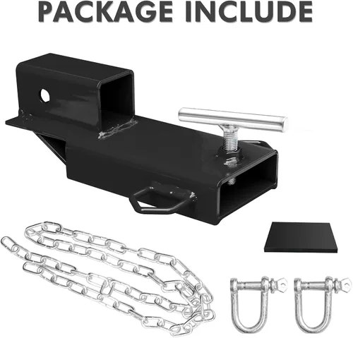 Vista 7 de EBESTTECH - Accesorio de enganche de remolque para montacargas, 1 unidad, accesorio de enganche de remolque de horquilla receptor de 2 pulgadas
