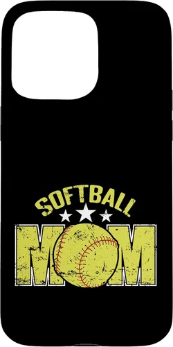 Vista 31 de Softball Mom Sports Parent Team Supporter Case for iPhone 16