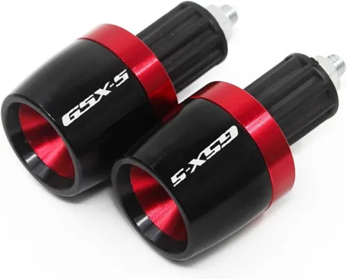 Vista 6 de Empuñaduras para manillar de motocicleta, tapón de extremo compatible con Suzuki GSX-S GSXS 125 150 750 1000/F/ABS GSX-S125 GSX-S750 GSX-S1000