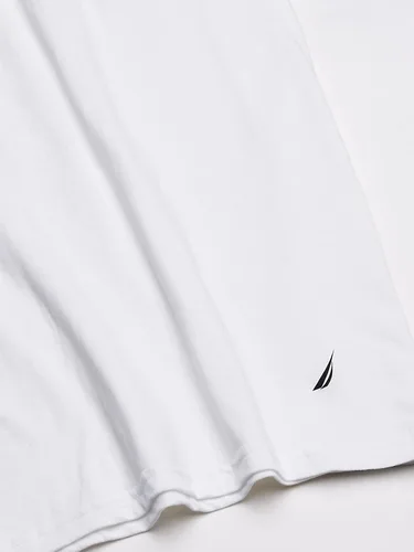 Vista 4 de Nautica Paquete de 3 camisetas de algodón con cuello en V