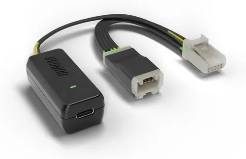 Vista 4 de Dongar Classic - Adaptador de corriente para cámara de tablero (3 pines tipo V) para vehículos Volvo. Compatible con varios modelos. Fuente