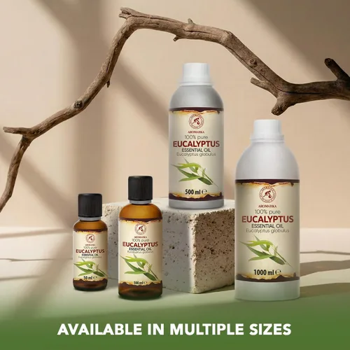 Vista 8 de Aceite esencial de eucalipto de 1.7 onzas líquidas – Aceite de fragancia para difusor y lámpara de aroma For diffuser and aroma lamp; sauna; aroma
