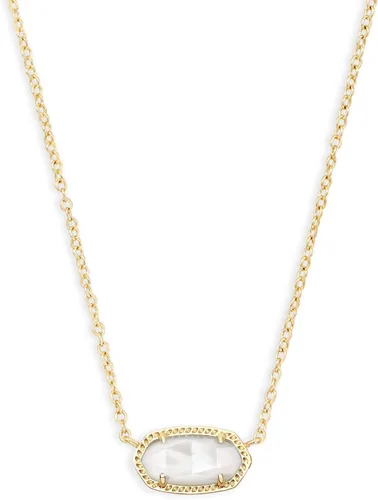 Vista 42 de Kendra Scott - Collar Elisa con dije para mujer, joyería de moda, chapado en oro de 14 quilates