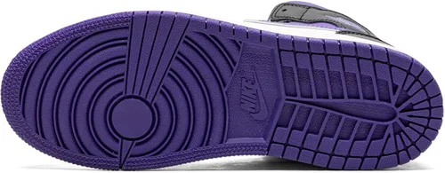 Vista 5 de Little Kid's Jordan 1 Mid BlackDark Iris-White (640734 095)