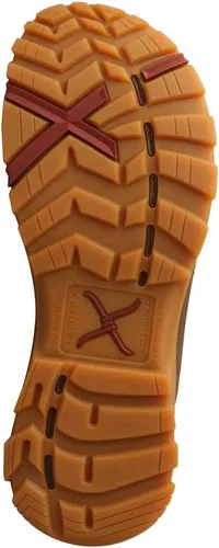 Vista 3 de Twisted X Men's 6" Work Oblique Toe Boot, Moc Toe Nano Toe with CellSole