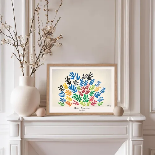 Vista 5 de Poster Master Póster vintage de Henri Matisse – Impresión retro de la gavilla – Arte de fauvismo – Pintura clásica – Ilustración estética