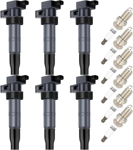 Vista 16 de OCPTY Juego de 3 bobinas compatibles con 1996 para Toyota para 4Runner 2.7L/L4, 1996-2002 para Toyota para 4Runner 3.4L/V6 Reemplazo para UF156
