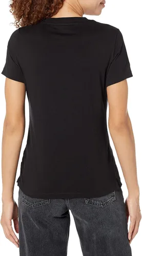 Vista 2 de GUESS Camiseta de manga corta con cuello redondo para mujer