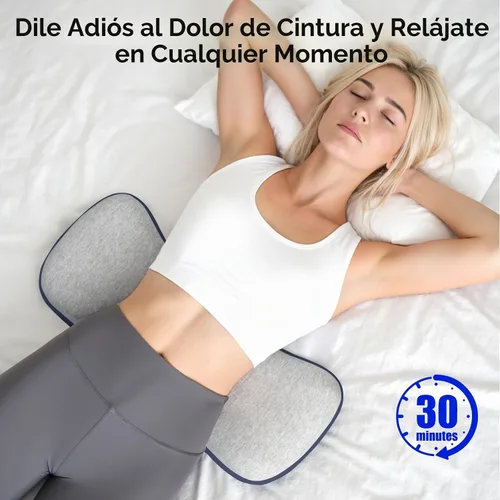 Vista 7 de Almohada de Soporte Lumbar para Cama, Almohadas de Espuma Viscoelástica para Alivio del Dolor de Espalda, Almohada de Alivio del Dolor Lumbar