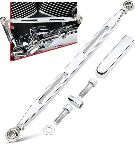 Vista 10 de Amazicha Engranaje de palanca de cambios para motocicleta, color negro, compatible con Harley Davidson Softail Dyna Touring Street Glide Electra