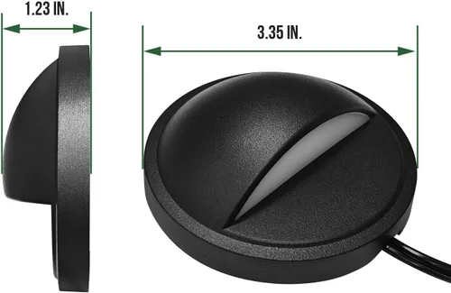 Vista 6 de GKOLED Luces LED de Cubierta de Bajo Voltaje, Luz de Barandilla de Escalón de Paisaje con Chips LED Integrados de 2W, Accesorios de Iluminación