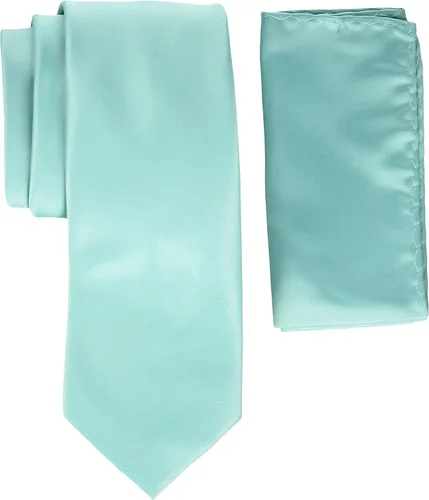 Vista 17 de Stacy Adams Conjunto de corbata sólida de satén para hombre