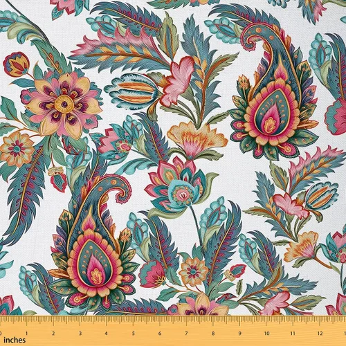 Vista 34 de Castle Fairy - Tela decorativa con flores Mandala de Castle Fairy por The Yard, diseño rústico de diente de león floral naturaleza planta