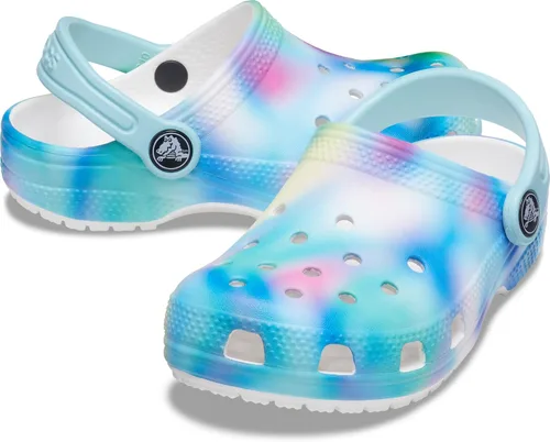 Vista 6 de Crocs - Zuecos clásicos para niños de teñido anudado