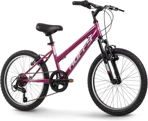 Vista 17 de Huffy Bicicleta de montaña Stone para hombres y mujeres, 20"/24"/26", 6 velocidades (20") o 21 velocidades, suspensión delantera o doble (varía)
