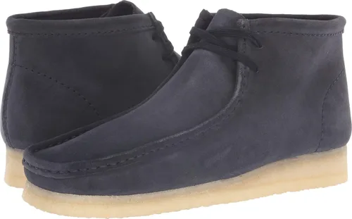 Vista 16 de Clarks Wallabee Chukka Botas para hombre cera de abeja cuero