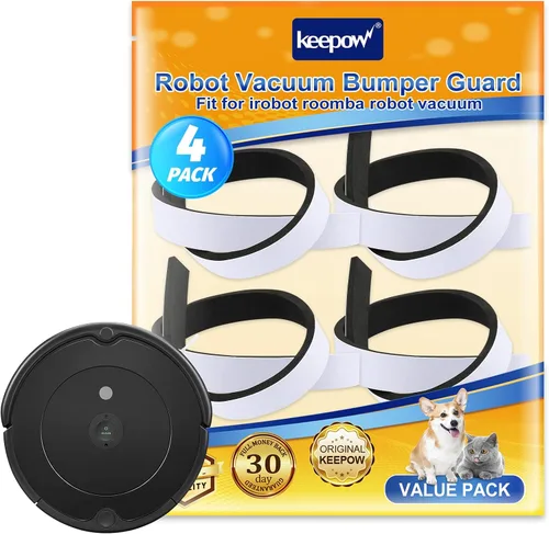 Vista 7 de Paquete de 2 parachoques suaves compatibles con iRobot 671 675 500 600 700 800, 21 x 0.8 pulgadas