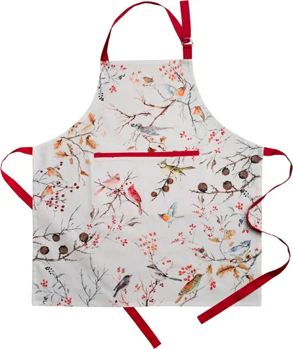 Vista 743 de Maison d' Hermine Delantales para mujer con bolsillo, 100% algodón (27.50 x 31.50 pulgadas)